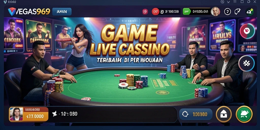 Tampilan gameplay mendebarkan dari VEGAS969, pengalaman Live Casino yang tak terlupakan.
